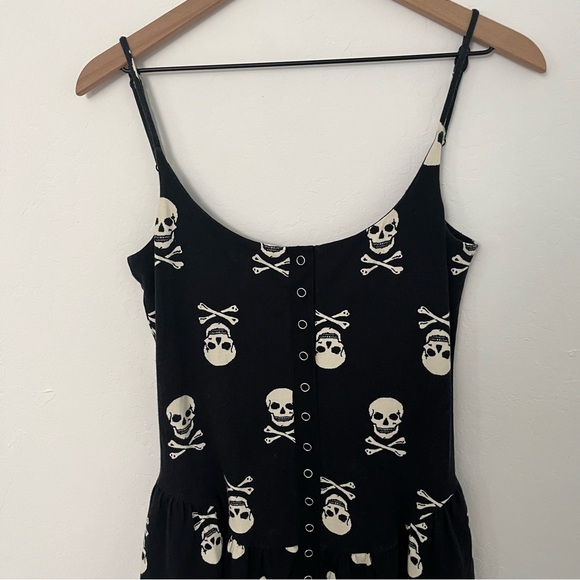 Vintage Betsey Johnson Skull Archive Print Dress - Picture 2 of 13